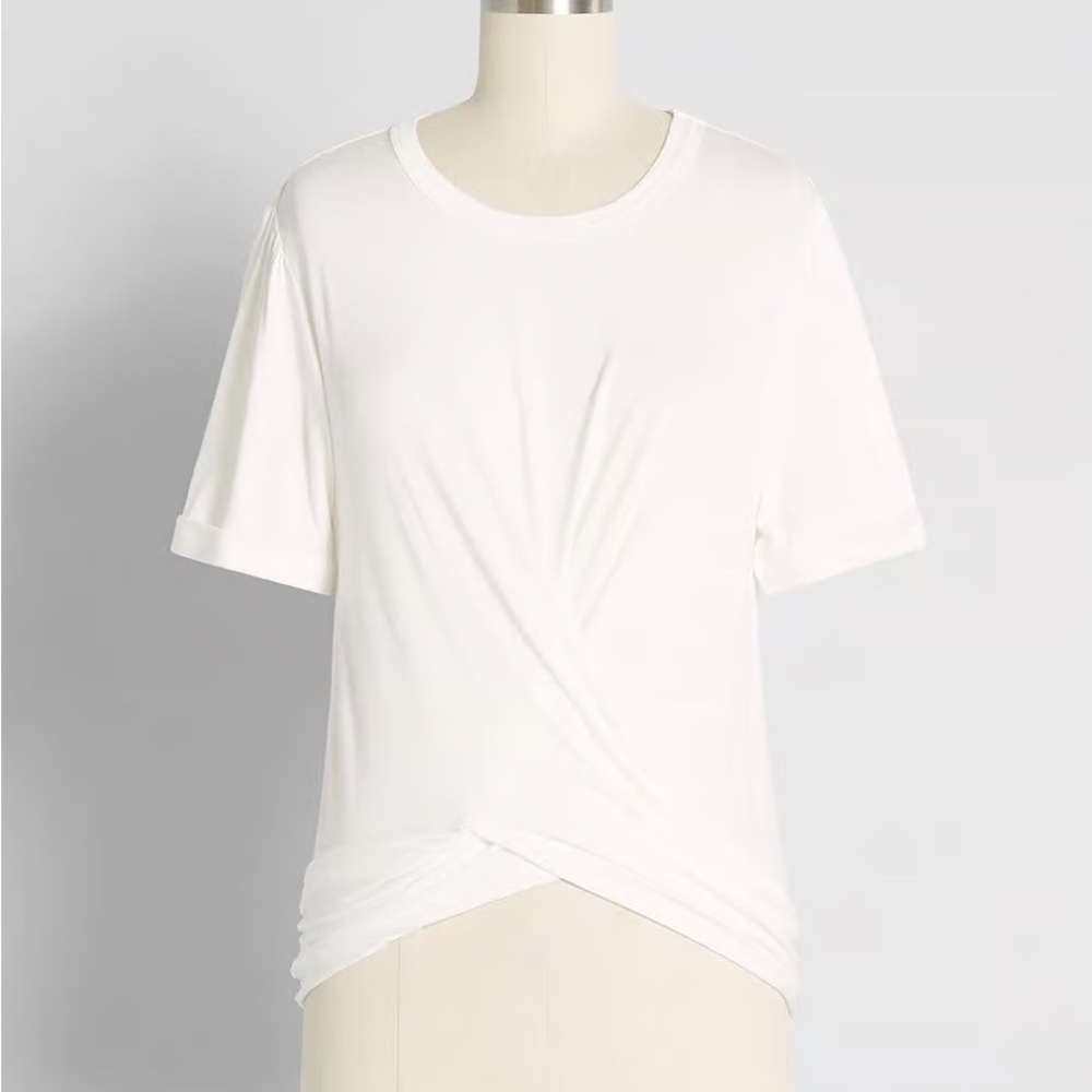 ModCloth A Twist of Fun Knit Top 2x
